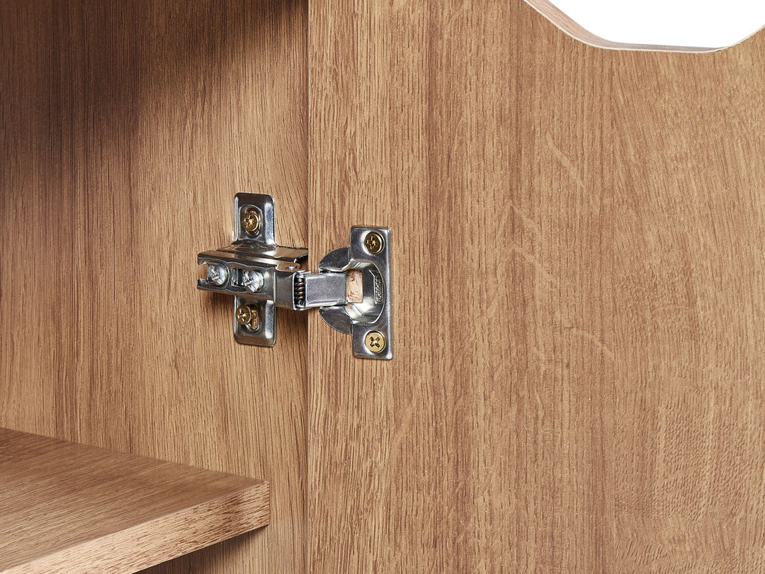 Washbasin Cabinet 60 cm Light Brown Canoas