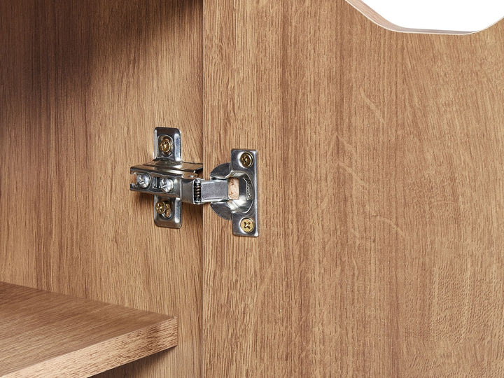 Washbasin Cabinet 60 cm Light Brown Canoas