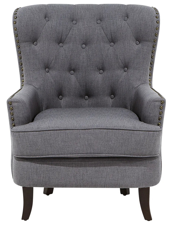 Armchair Fabric Dark Grey Deundria
