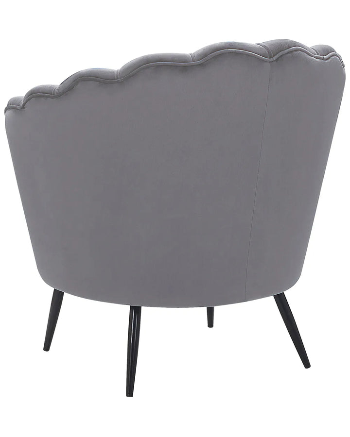 Armchair Velvet Grey Jairden
