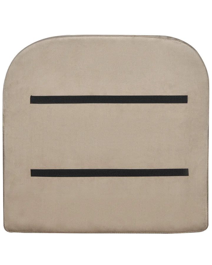 Armchair Velvet Taupe Clancy