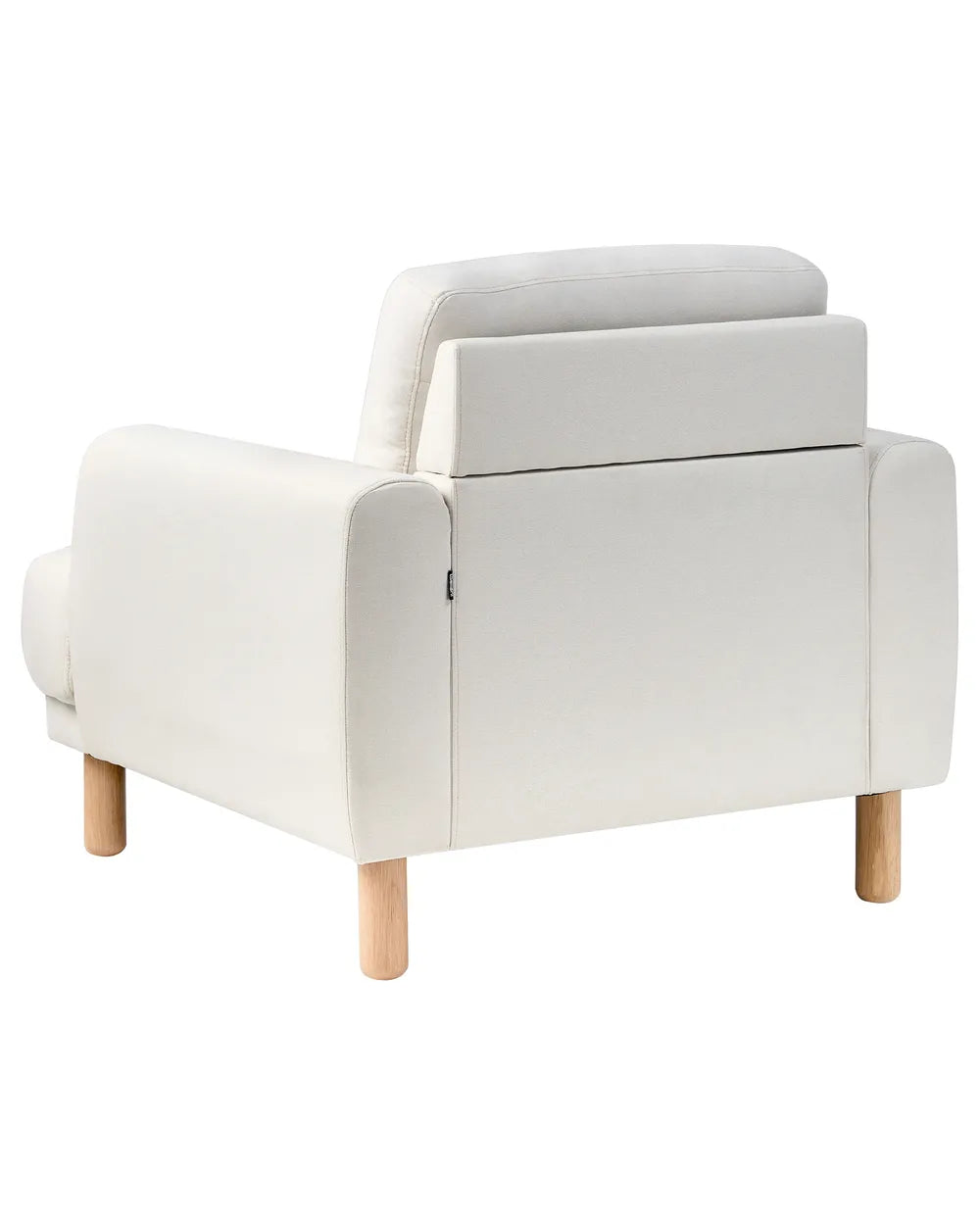 Armchair Fabric Off-White Shelbi