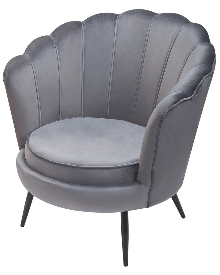 Armchair Velvet Grey Jairden