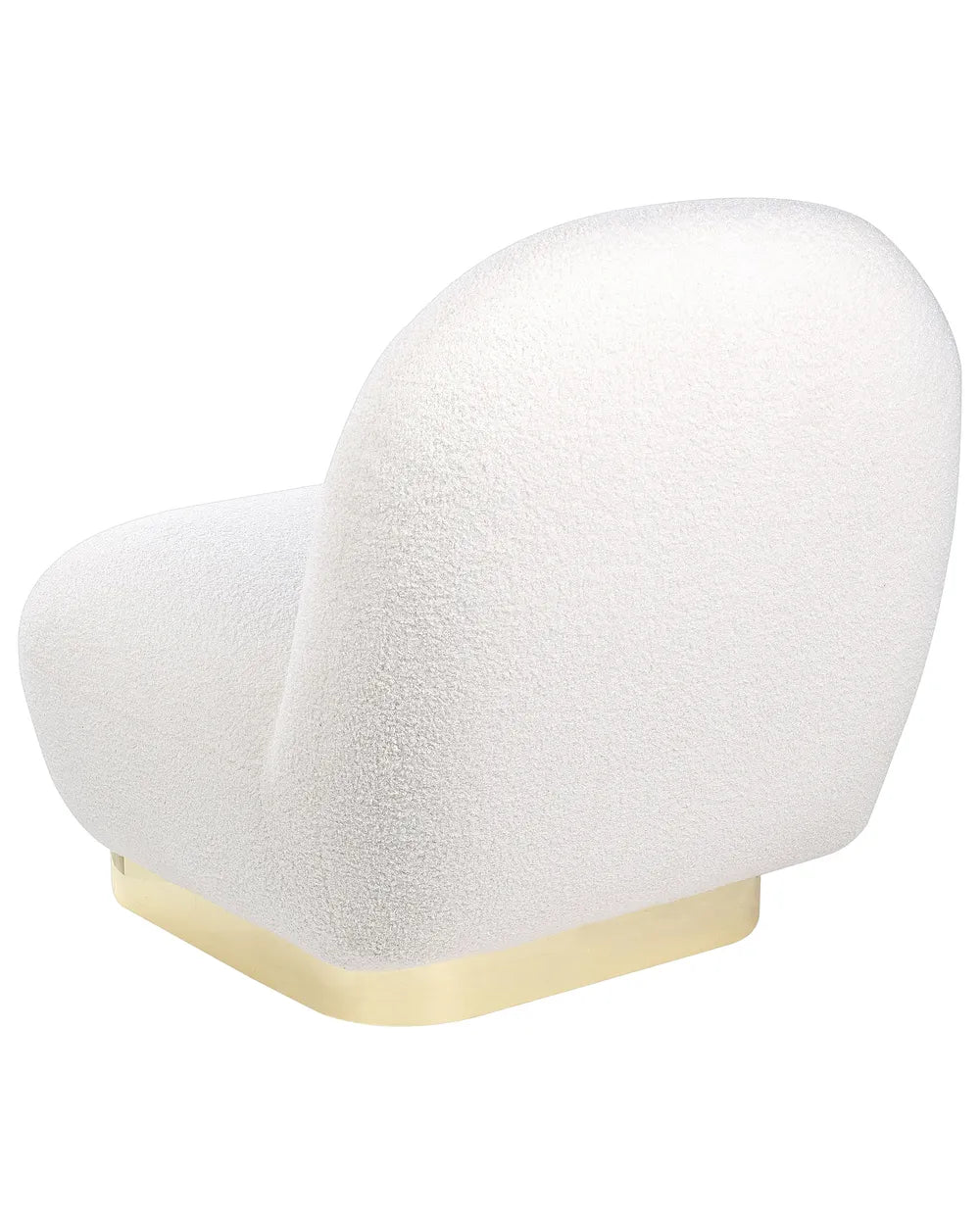 Armchair Boucle White Rayn
