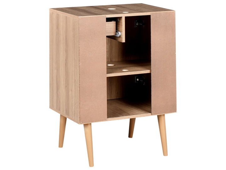 Washbasin Cabinet 60 cm Light Brown Canoas