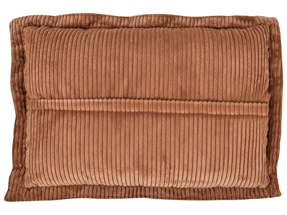 Sofa 2 Seater Corduroy Brown