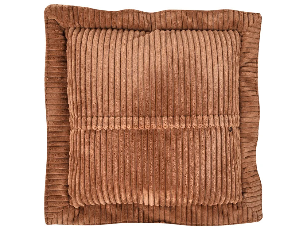 Sofa 2 Seater Corduroy Brown