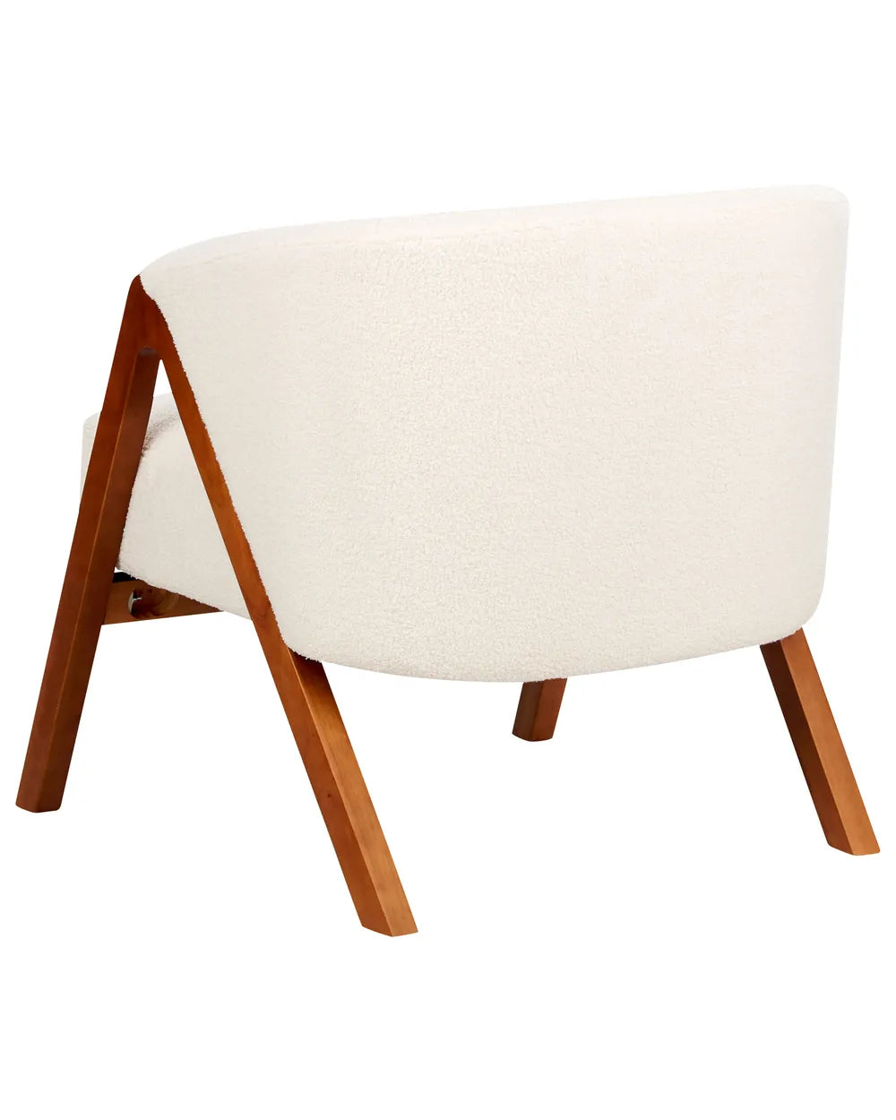Armchair Boucle White Tyler