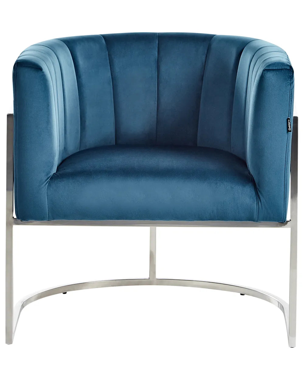 Armchair Velvet Blue Alanna
