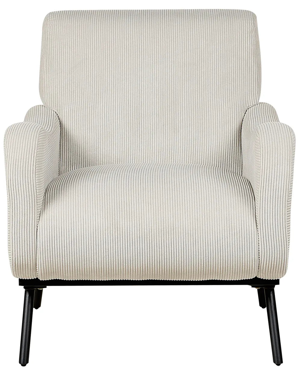 Armchair Corduroy Light Grey Azriah