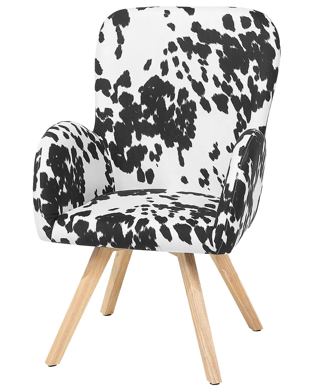 Armchair Fabric Black Katherline