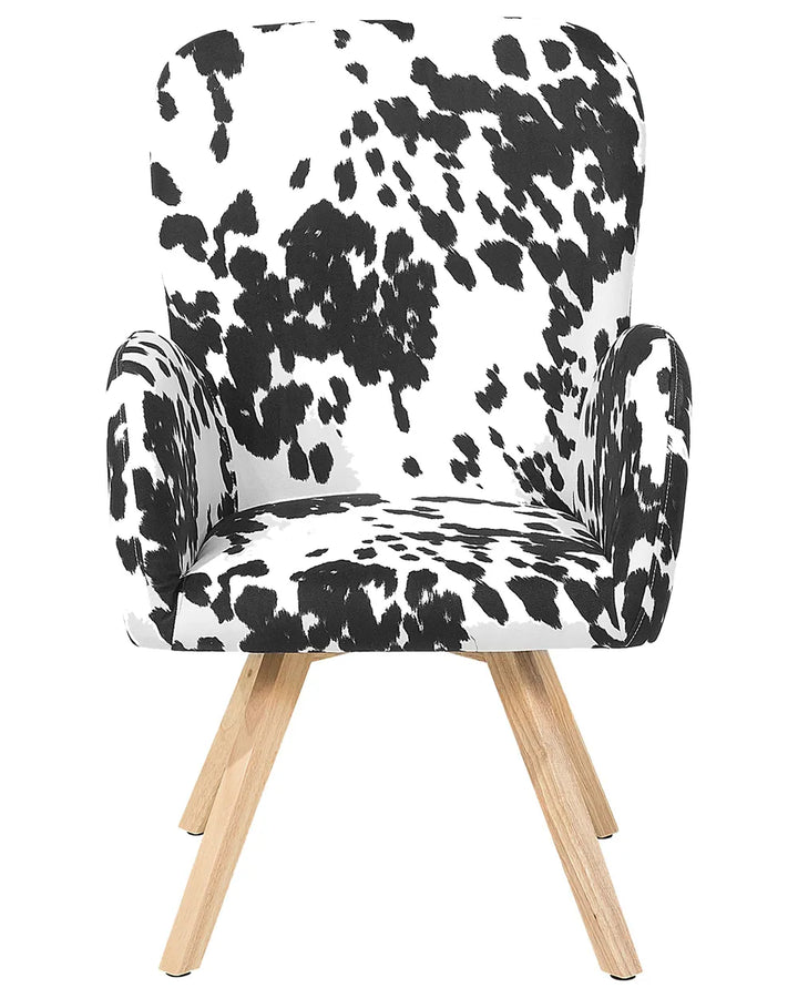 Armchair Fabric Black Katherline