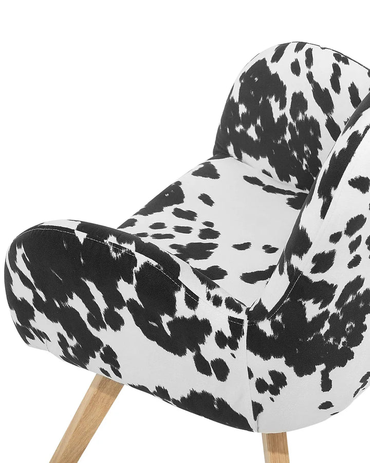 Armchair Fabric Black Katherline