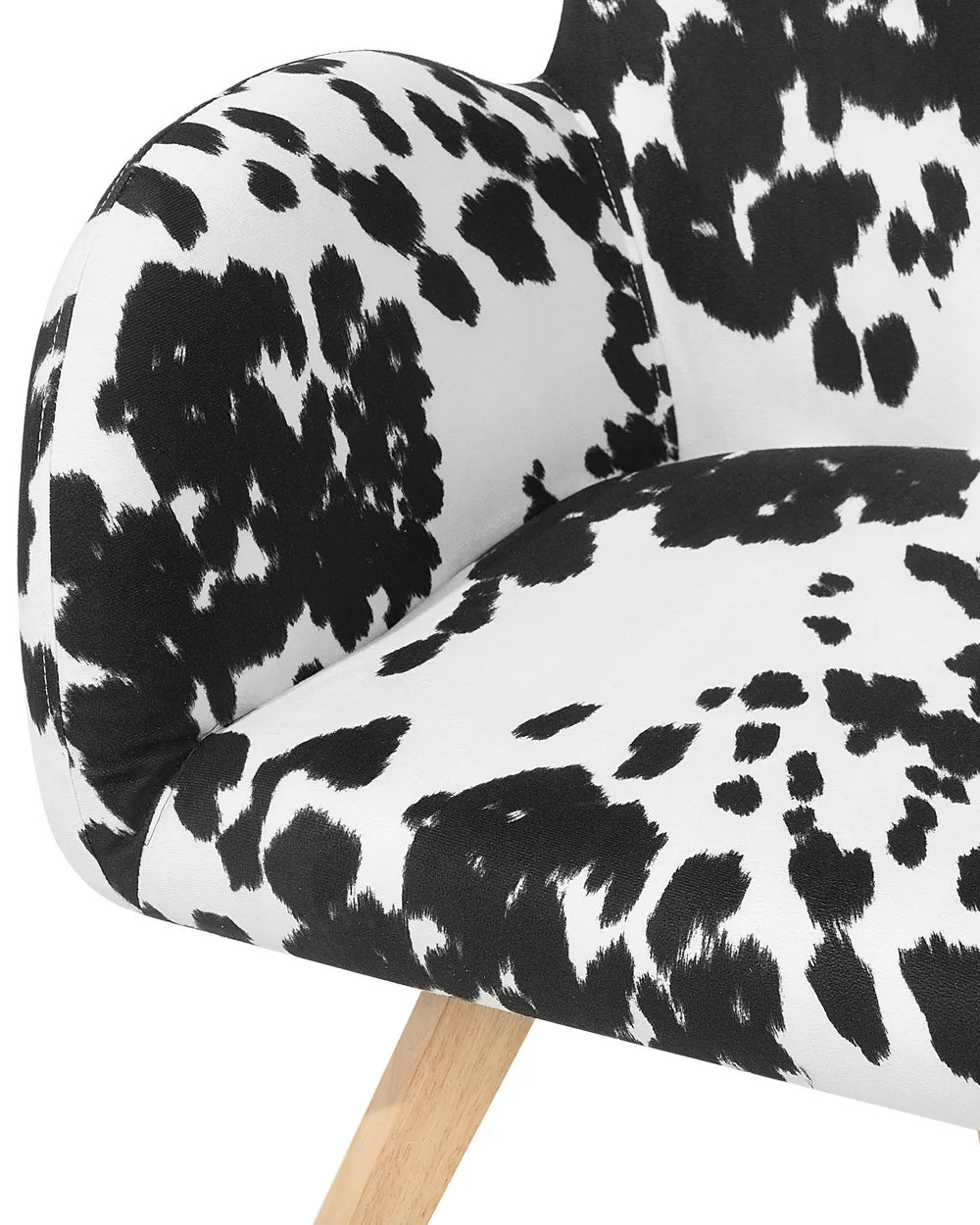 Armchair Fabric Black Katherline