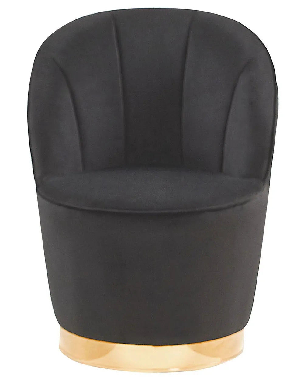 Armchair Velvet Black Naethan