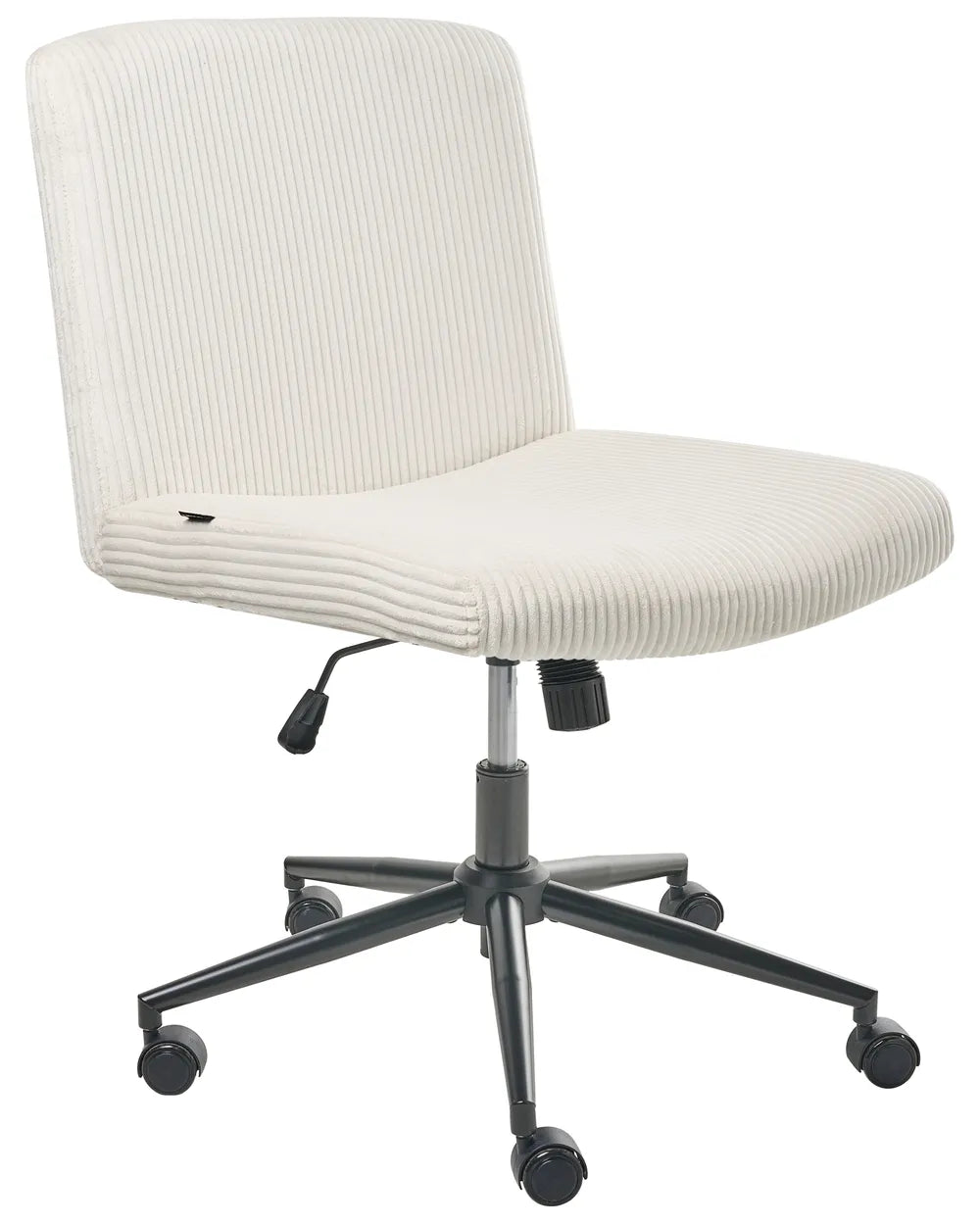 Desk Chair Corduroy White Koree