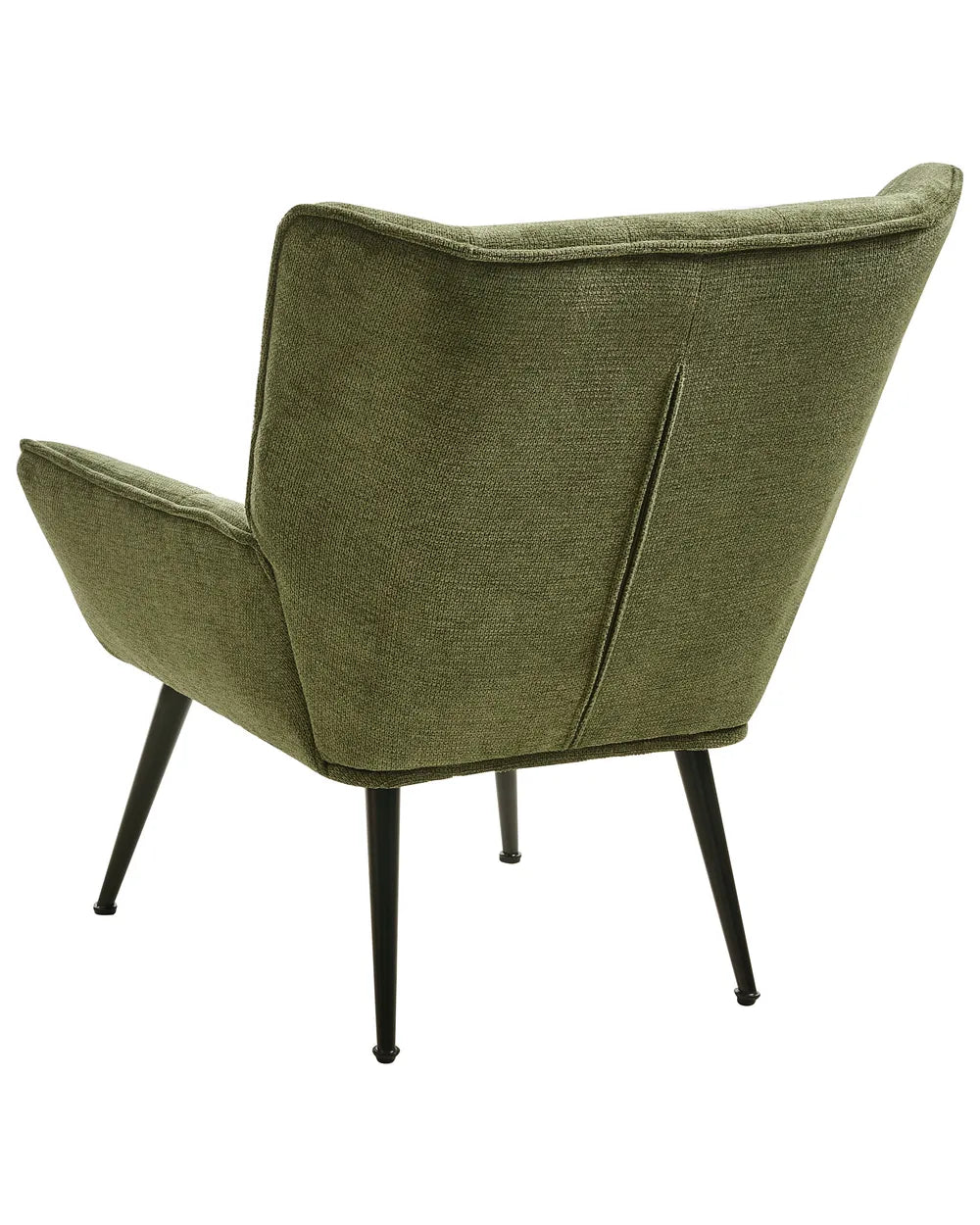 Armchair Fabric Green Braedin