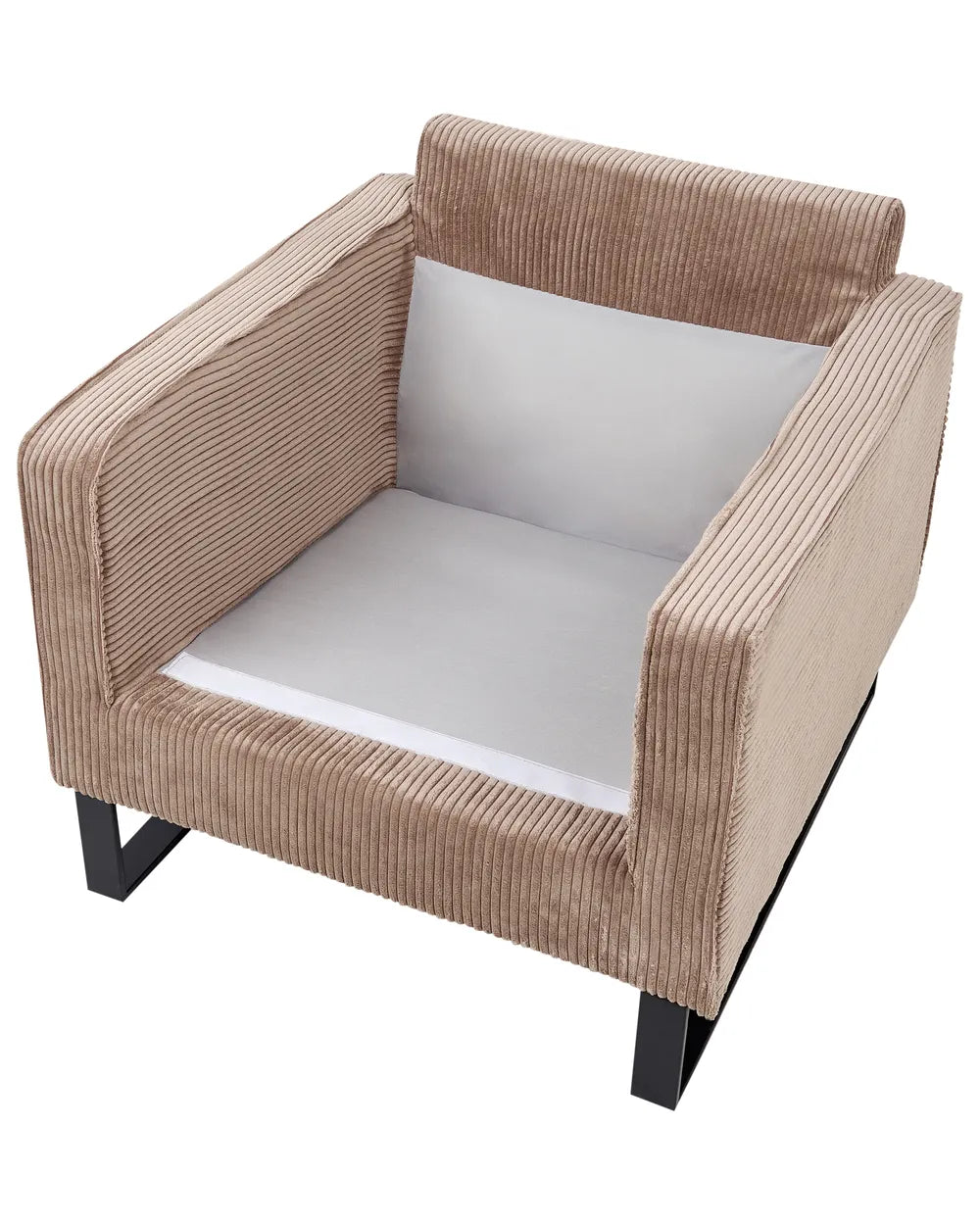 Armchair Corduroy Beige Ayran