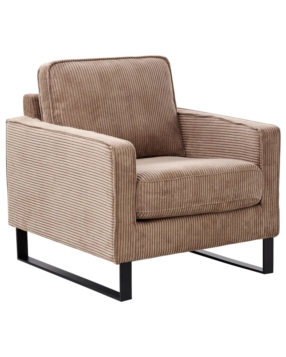 Armchair Corduroy Beige Ayran