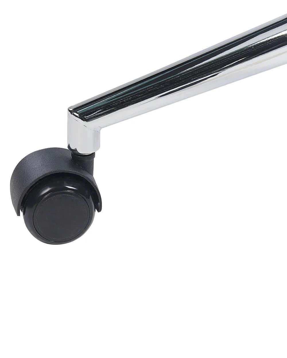 Desk Chair Faux Leather Dark Brown Syasia