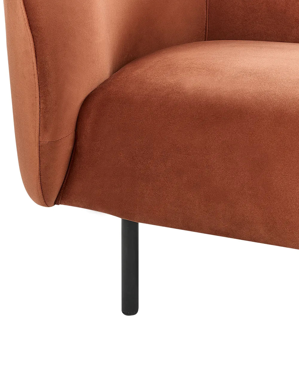 Armchair Velvet Orange Liam