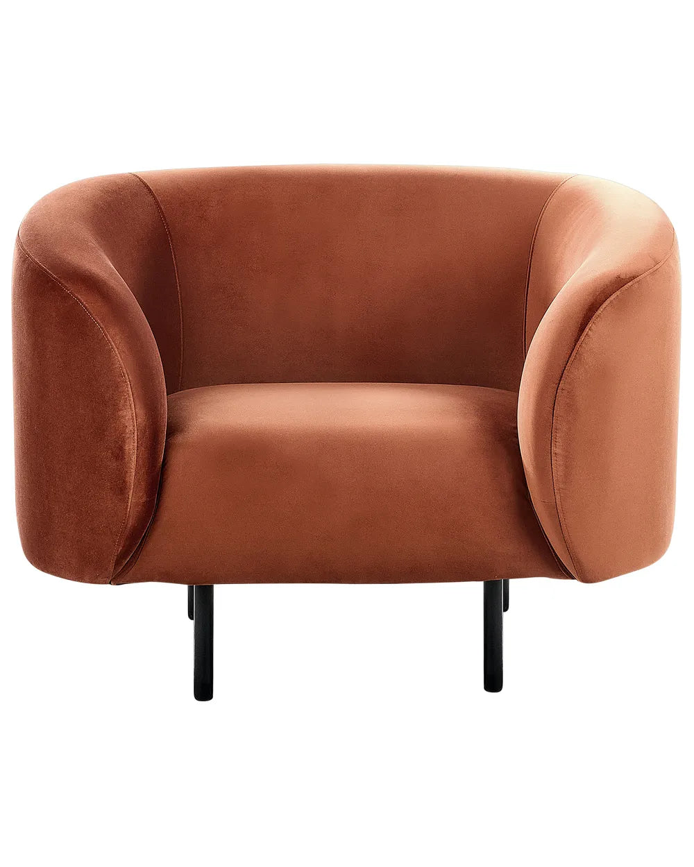 Armchair Velvet Orange Liam