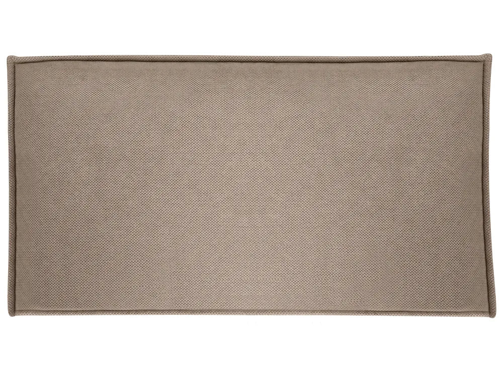 Corner Sofa Fabric Taupe Left Hand Adna