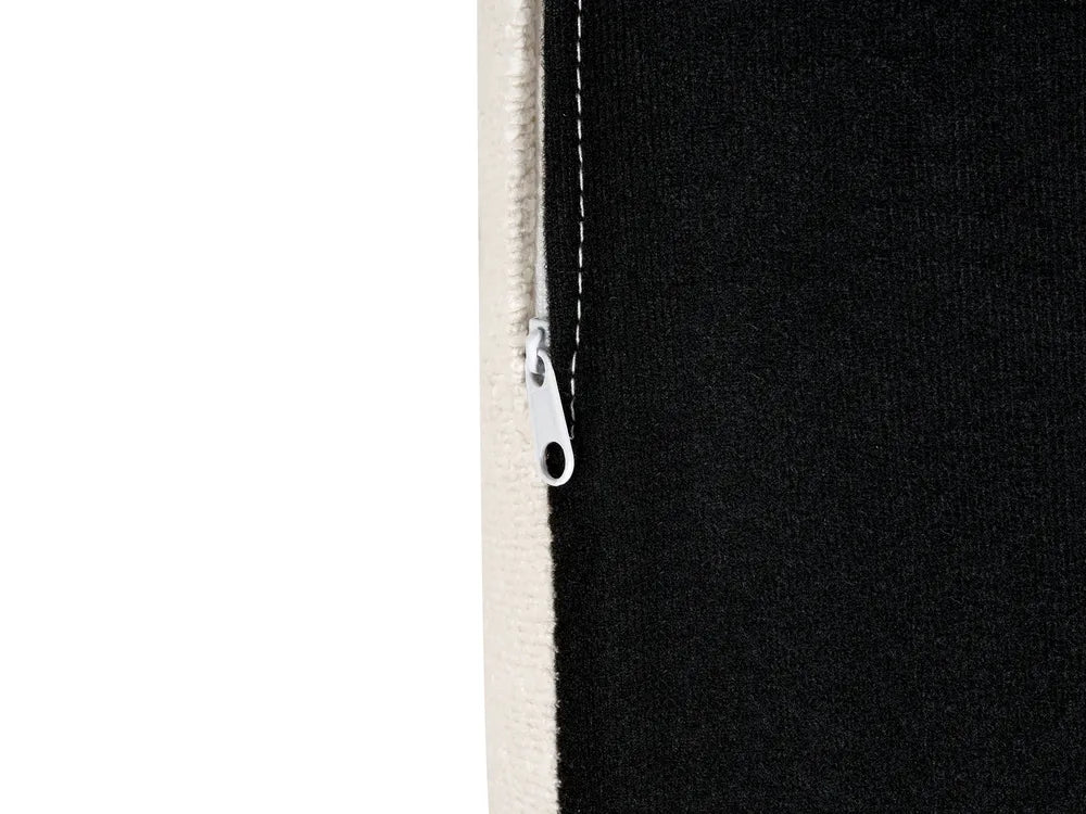 Corner Sofa Boucle Light Beige Left Hand Adna