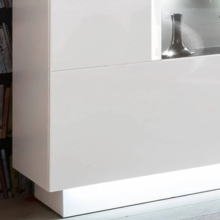 Display Sideboard Cabinet White Gloss Sensis 84