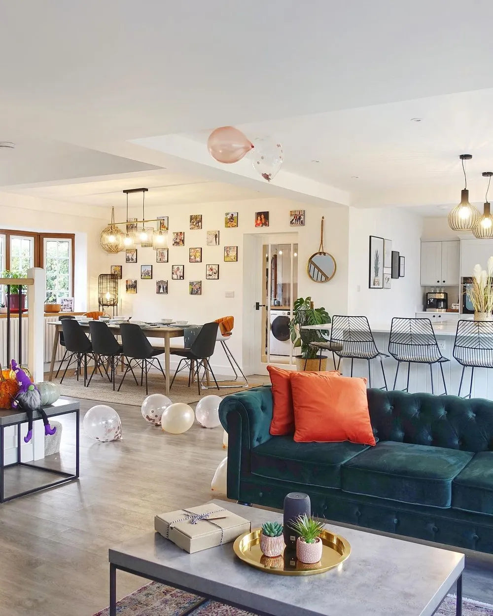 Sofa 3 Seater Velvet Emerald Green Besnard