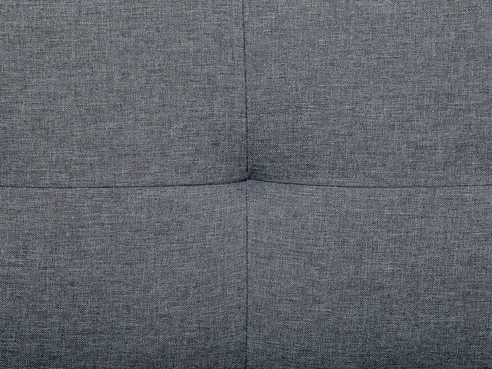 Sofa Bed 3 Seater Fabric Dark Grey Cianca