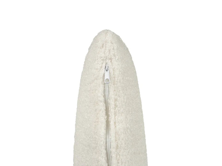 Sofa Bed 3 Seater Boucle Off-White Castera