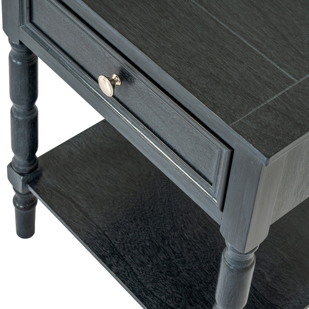 Contour Collection 1 Drawer Side Table