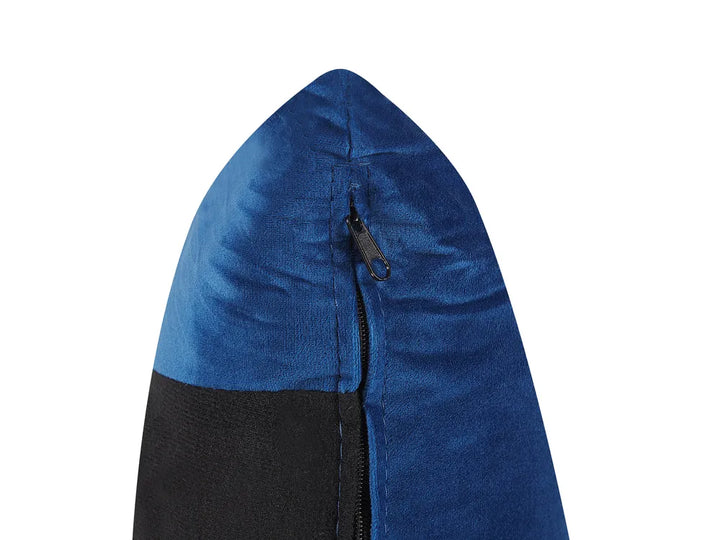 Sofa 3 Seater Velvet Navy Blue Brevick