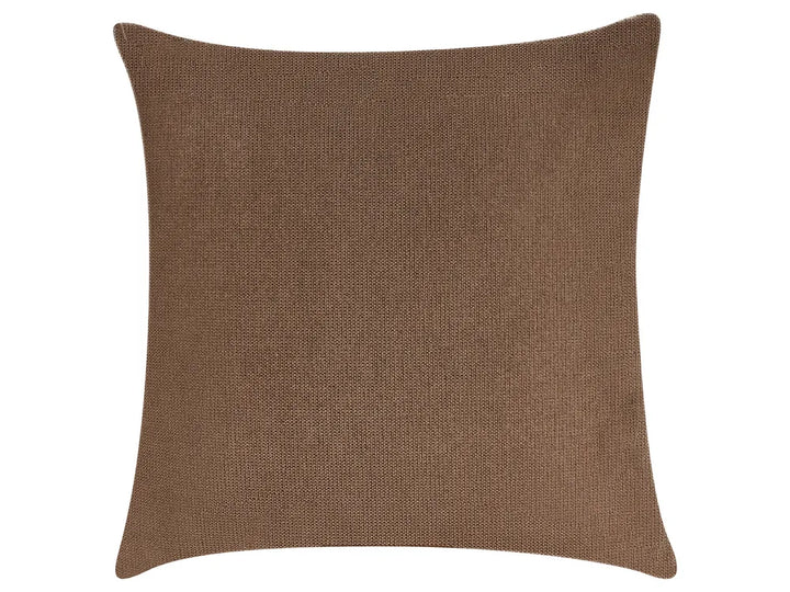 Corner Sofa 3 Seater Fabric Brown Left Hand Danva