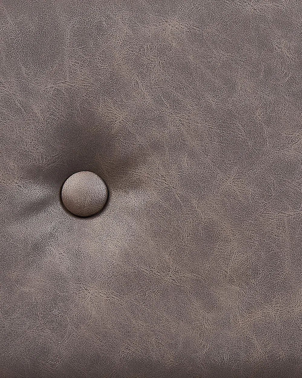 Desk Chair Faux Leather Dark Brown Latwon