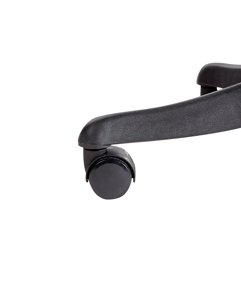 Office Chair Fabric Black with Smooth Rolling Castors Kranz