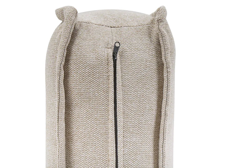 Modular Corner Sofa 4 Seater Fabric Light Beige Right Hand Oxford
