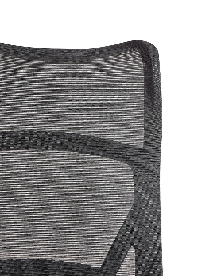 Office Chair Fabric Black with Smooth Rolling Castors Kranz