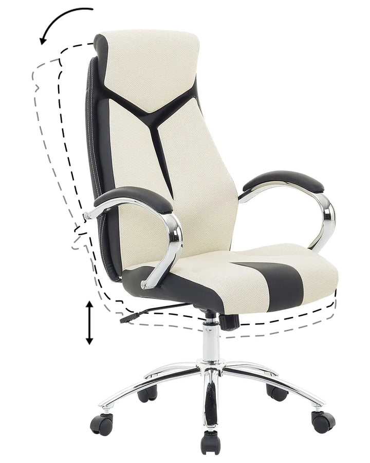 Office Chair Beige Azteca