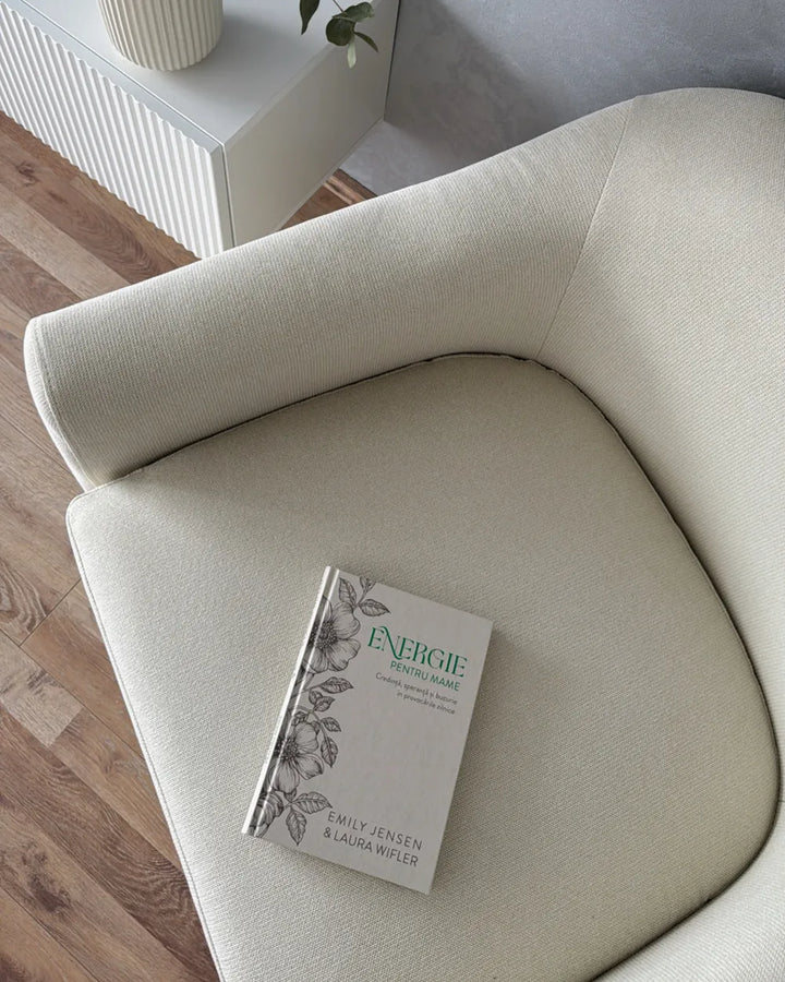 Swivel Armchair Fabric Light Beige Merren