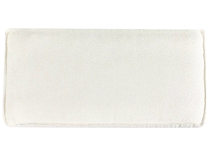 Corner Sofa Boucle Off-White Left Hand Edyth