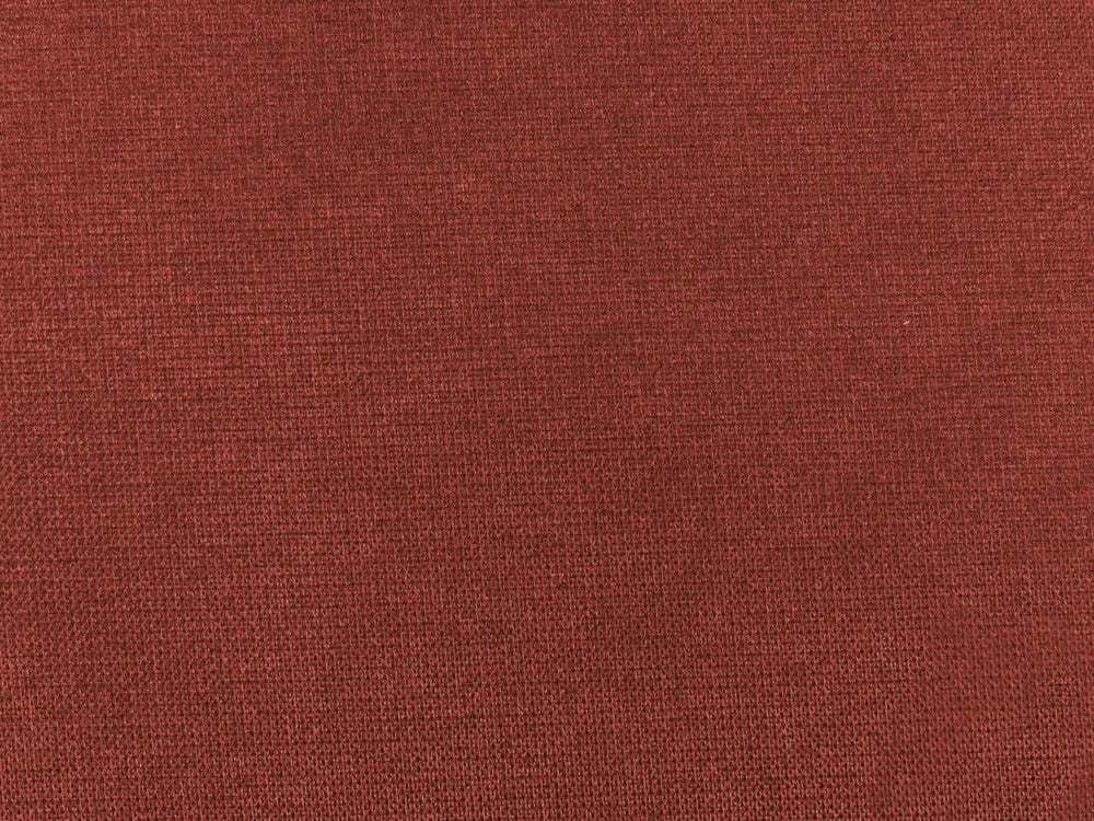 Sofa 3 Seater Fabric Red Elaiza