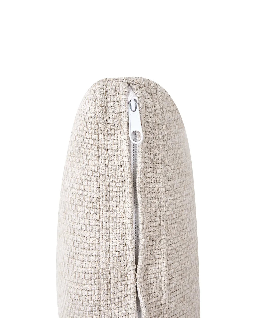 Armchair with Cushions Fabric Light Beige Ashland