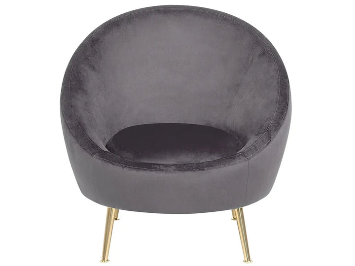 Armchair Velvet Grey Avianna