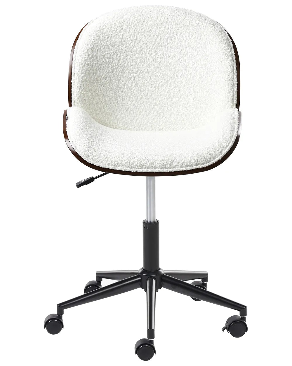 Desk Chair Boucle White Alira