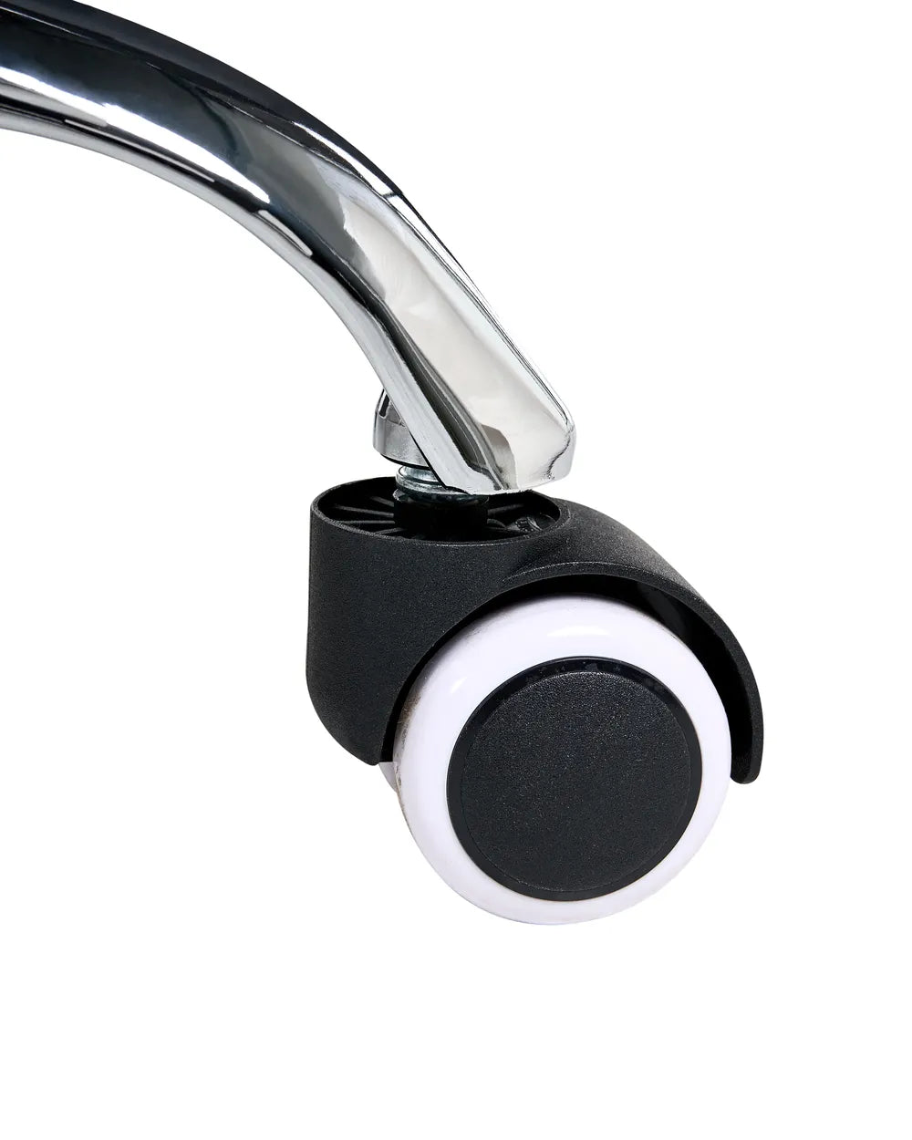 Desk Chair Faux Leather Black Rubin