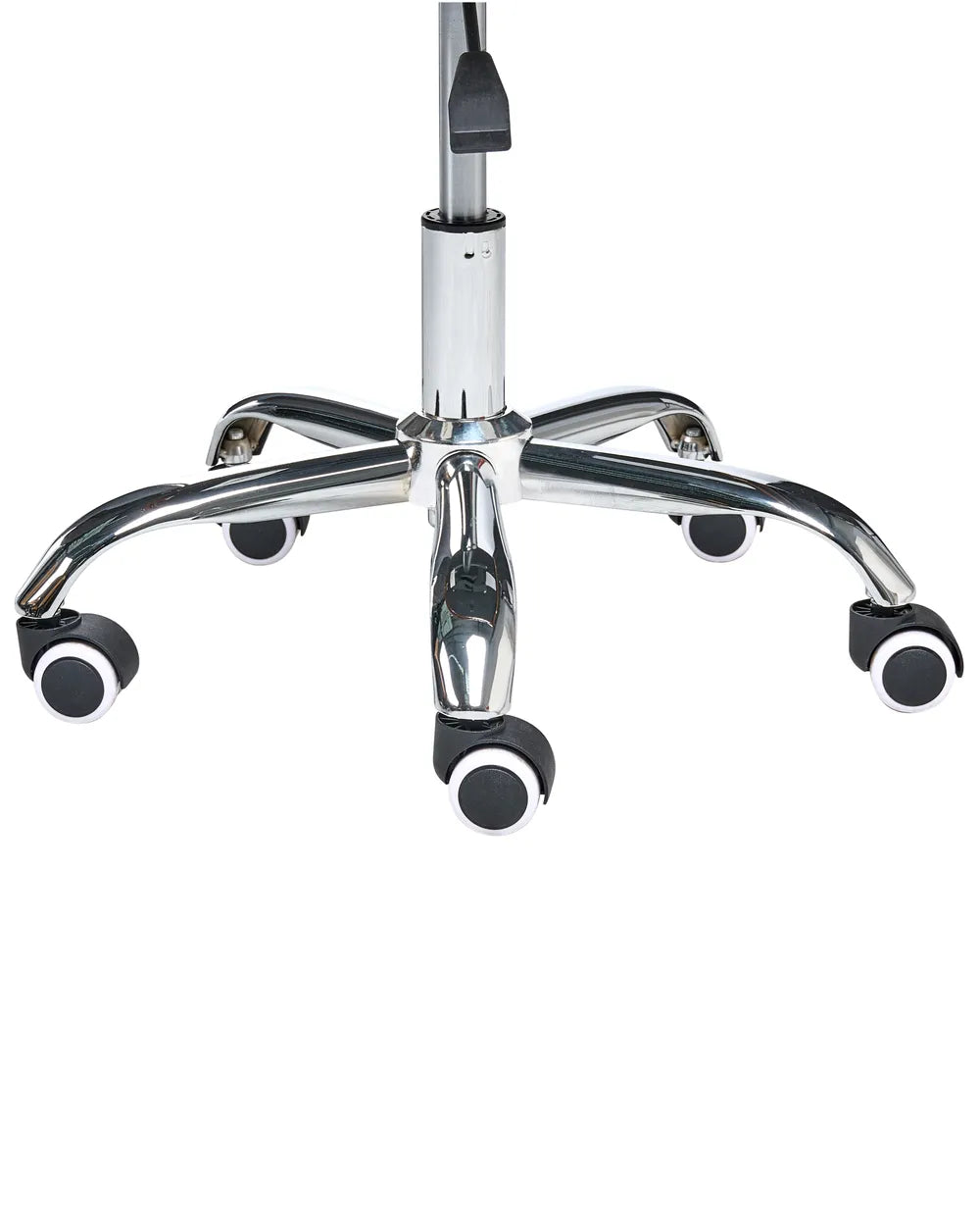 Desk Chair Faux Leather Black Rubin