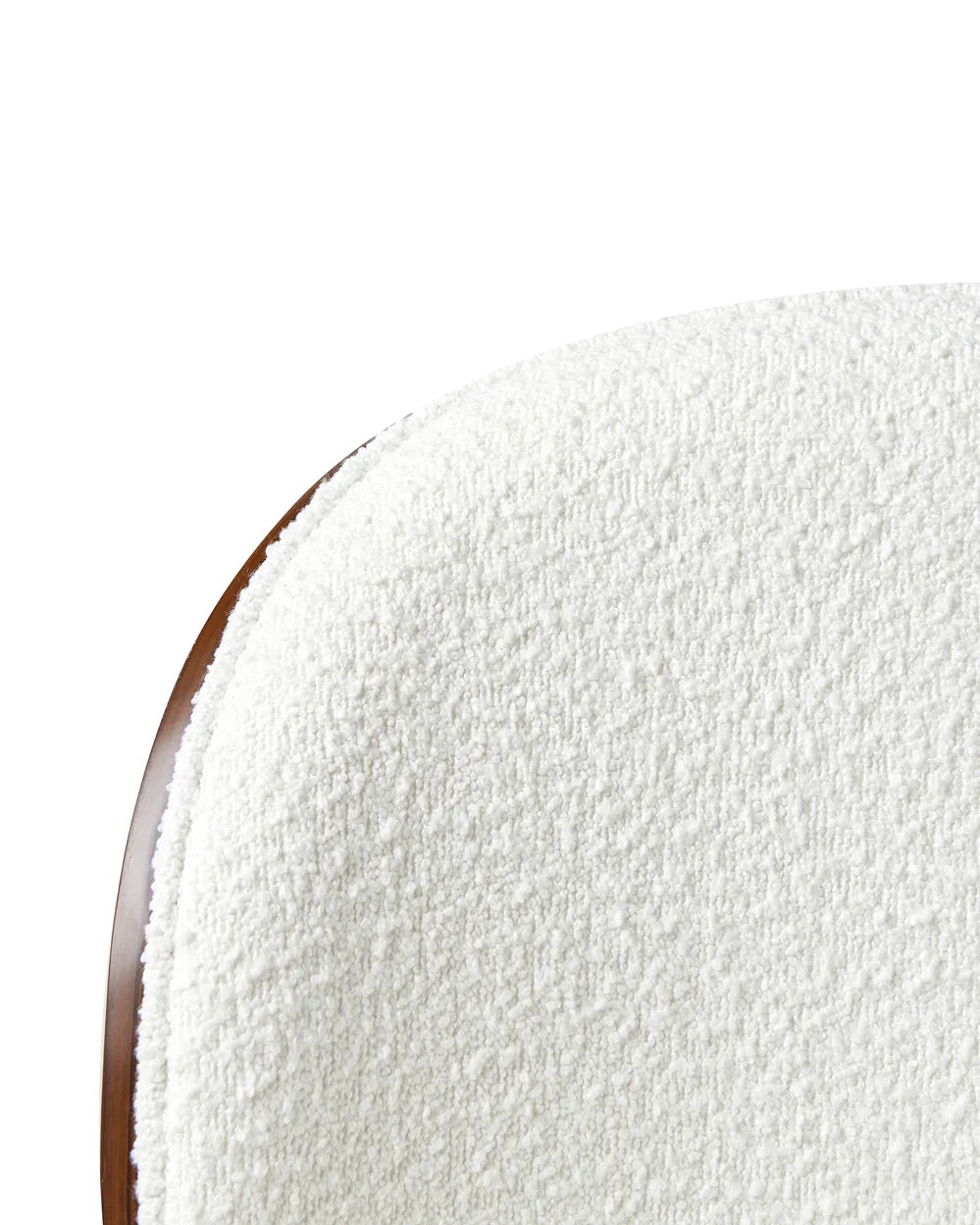 Desk Chair Boucle White Alira