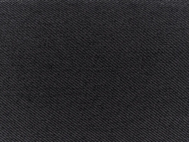 Sofa 2 Seater Fabric Black Liora